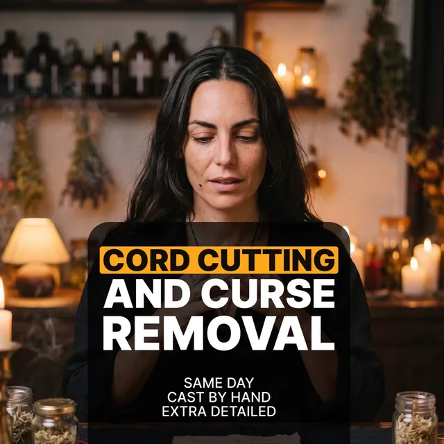 Cord cutting spell and curse removal by SableWitch