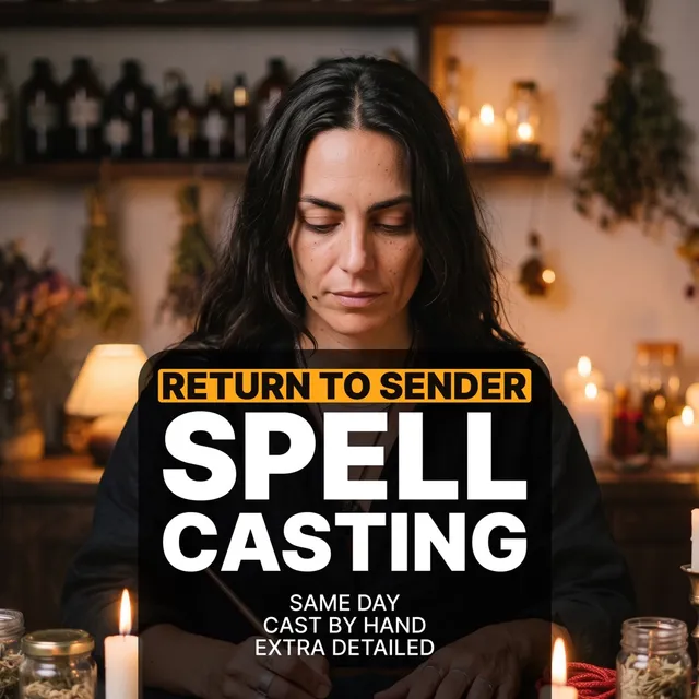 Return to sender spell and curse removal by SableWitch